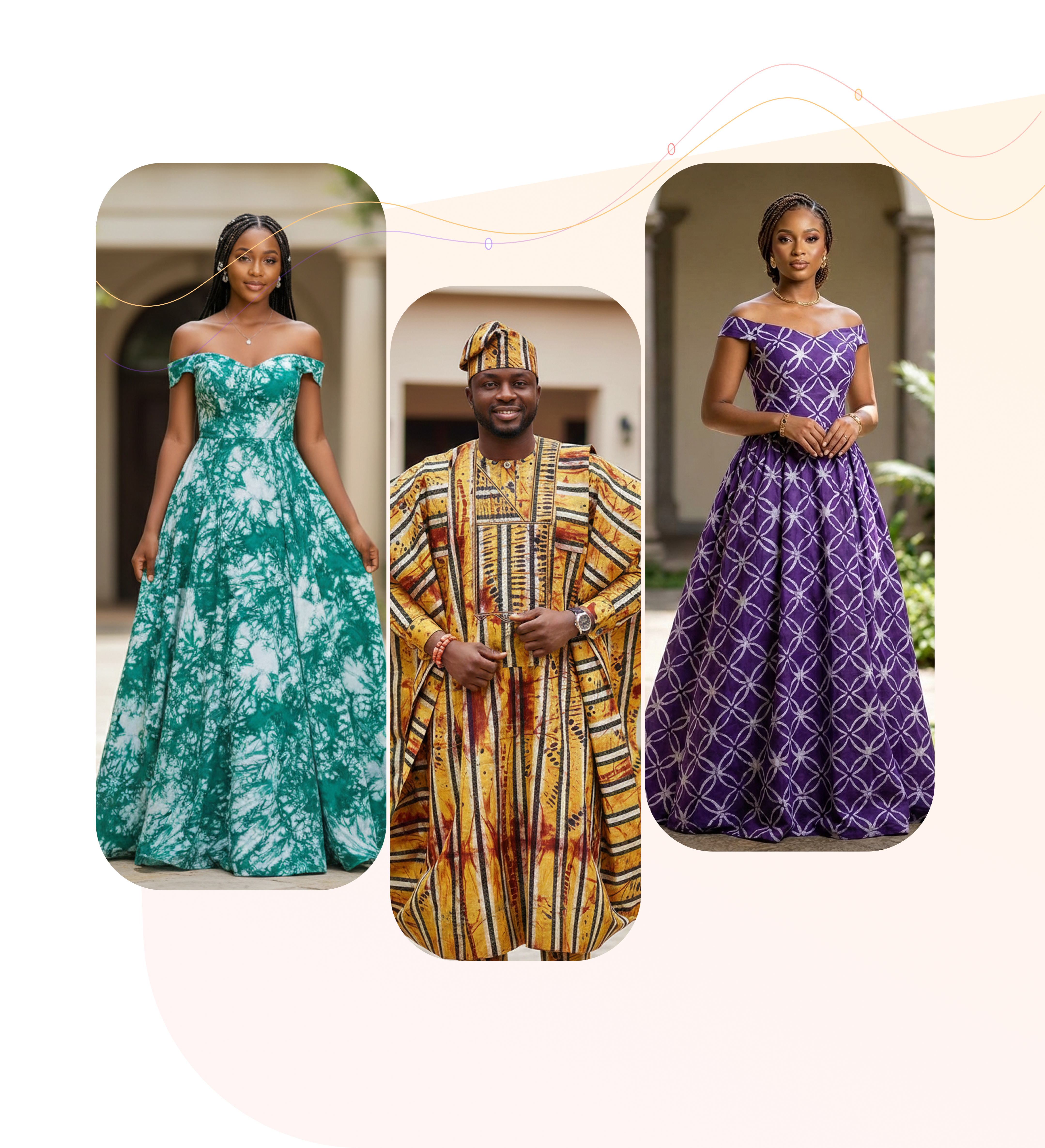Adire dress